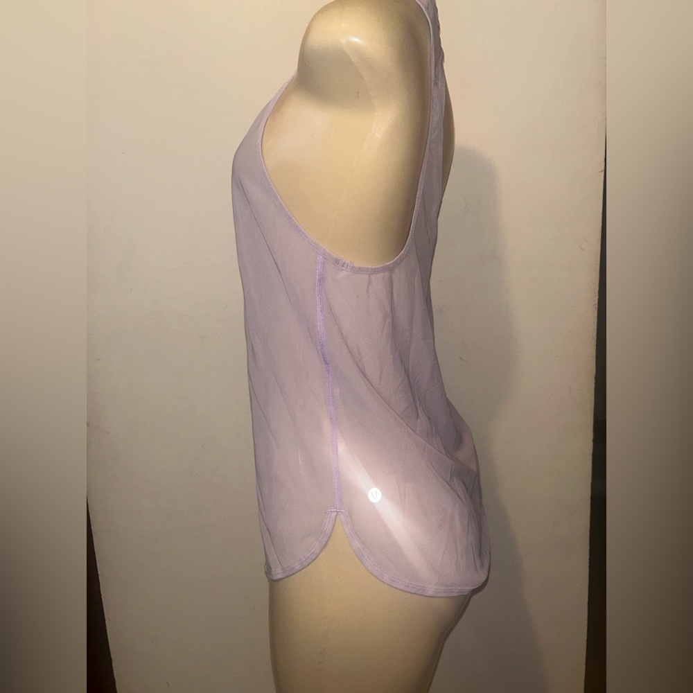 Lululemon Athletica Transparently Purple Sport Top Women’s Size 6